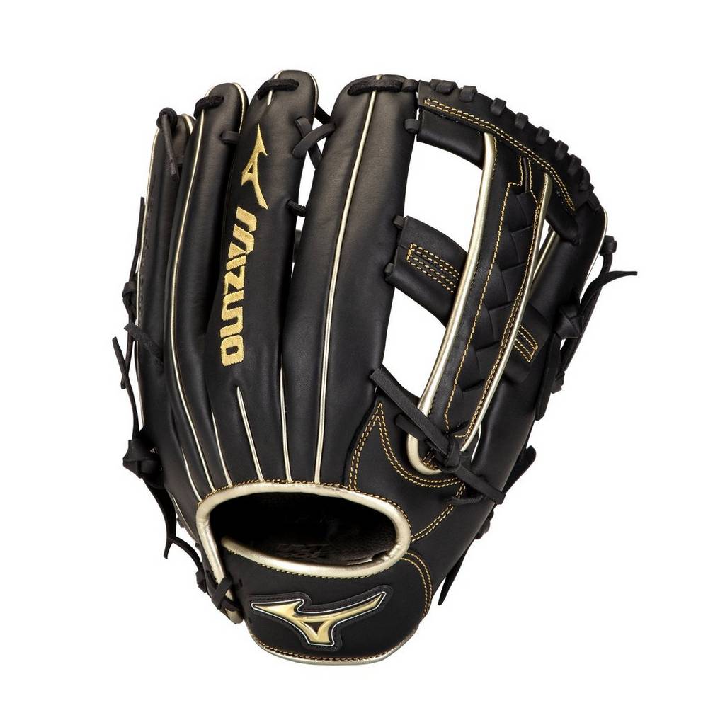 Guantes Mizuno MVP Prime SE Slowpitch 12.5" Hombre Negras/Doradas Comprar ISYU-83621